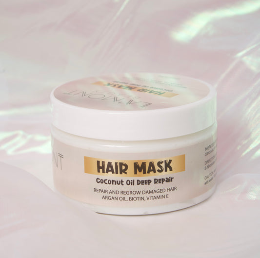 Coconut oil deep repair hair mask